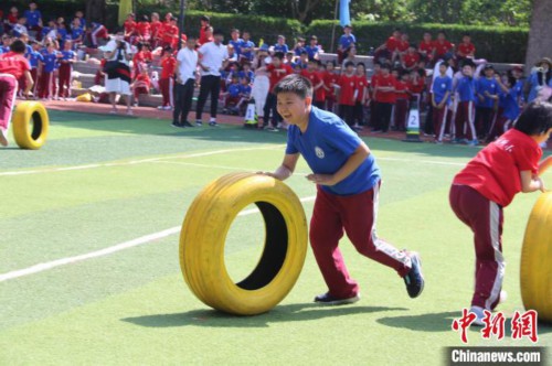 资料图。北京市学校体育联合会 供图