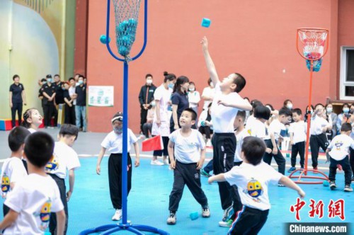 资料图。北京市学校体育联合会 供图