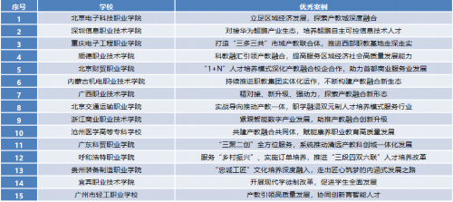 职业院校产教融合创新实践案例