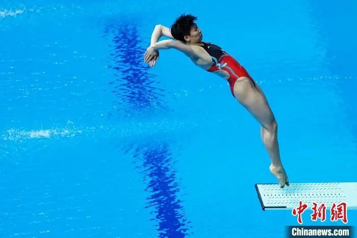 中国队李亚杰在比赛中。中新网记者 殷立勤 摄 中国队李亚杰在比赛中。中新网记者 殷立勤 摄