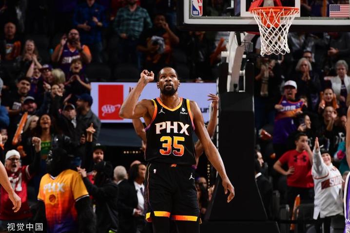 [图]22分逆转！杜兰特27+5罚球准绝杀 太阳险胜国王