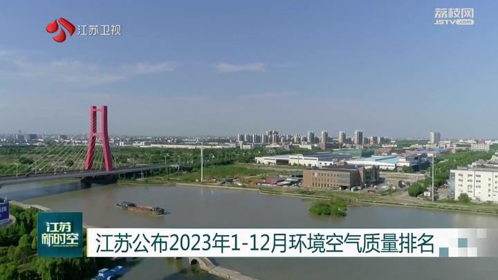 江蘇公佈2023年1-12月環境空氣質量排名_荔枝網新聞