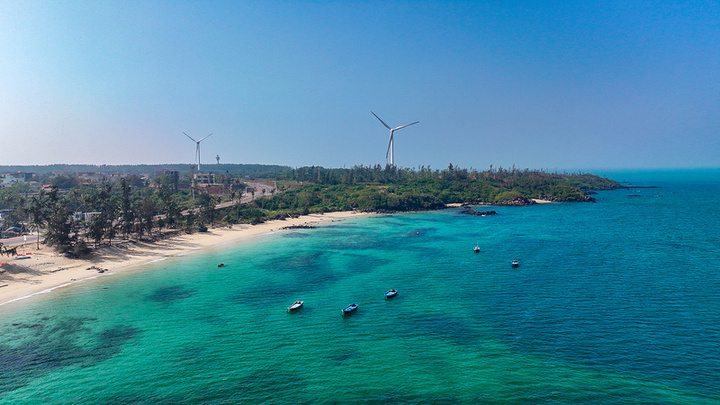2025年1月6日，海南儋州，峨蔓火山海岸。
